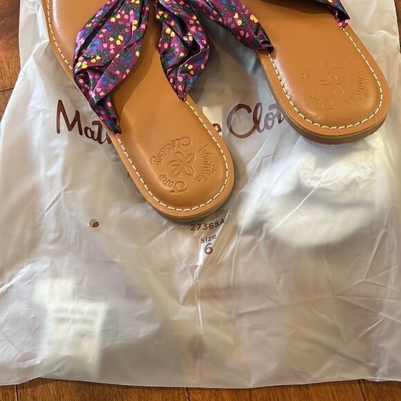 New Matilda Jane Daydream purple Flip Flops - Picture 2 of 9